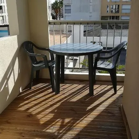 Beau Avec Balcon, Vue Piscine, Parking Prive, Climatisation, Solarium, Laverie Appartamento Agde